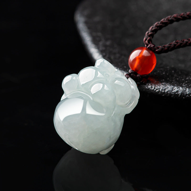 Fortune Blessing Zodiac Pig Jade Pendant– Symbol of Abundance & Joy