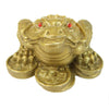 Seven-Star Money Toad – Solid Brass Fortune Figurine for Wealth & Prosperity
