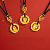 Twelve Gold Zodiac Peace-Guard Amulet Necklace Series