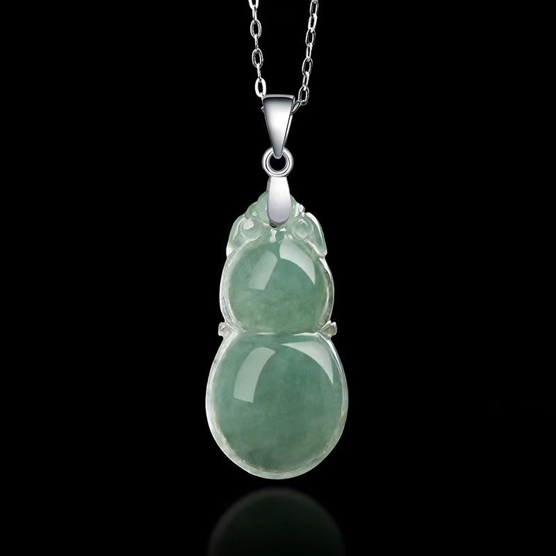 Wulu Ice Jade Necklace-Luck Attraction