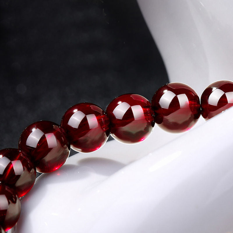 Pixiu Garnet Bracelet-Devoted Vitality