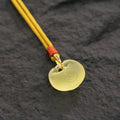 Fortune Blessing Liuli Pouch Pendant–Symbol of Prosperity, Good Fortune & Abundance