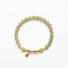 Wealth Bamboo Jade Beads Bracelet-Prosperity Luck