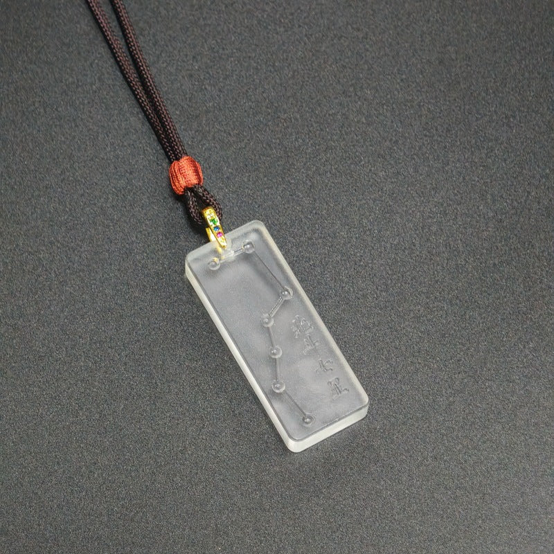 The Seven Stars of the Northern Dipper Liuli Pendant–Blessing, Protection & Longevity Charm