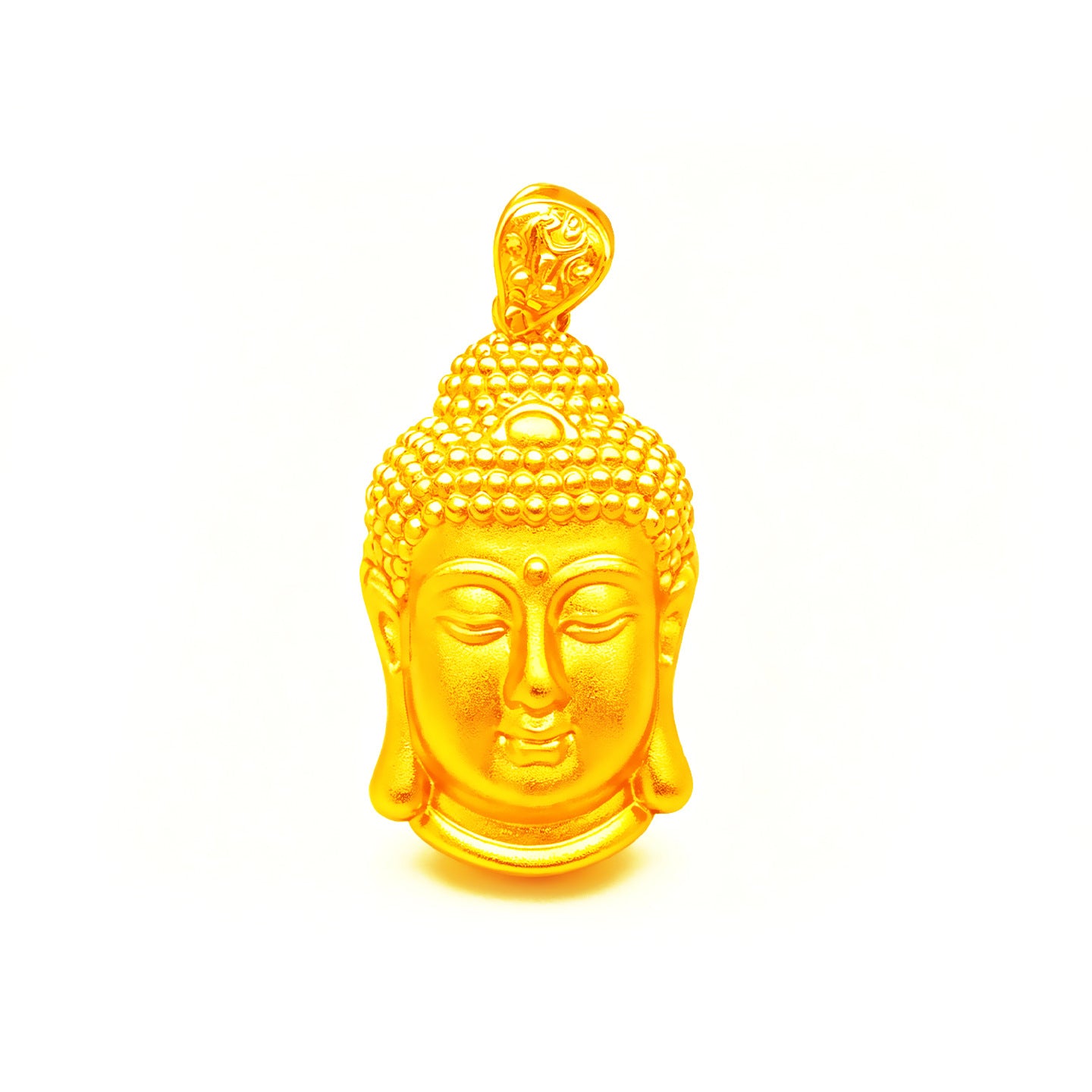 Tathagata Buddha Kopf Anhänger Halskette