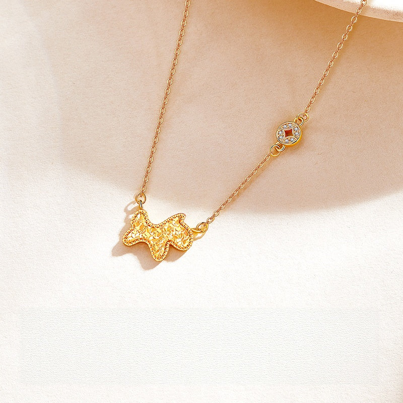 Guided by Your Sign-18K Gold Plated 925 Silver Zodiac Necklace