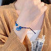 Ruyi Peace Lock 999 Silver Bracelet-Good Fortune and Blessing