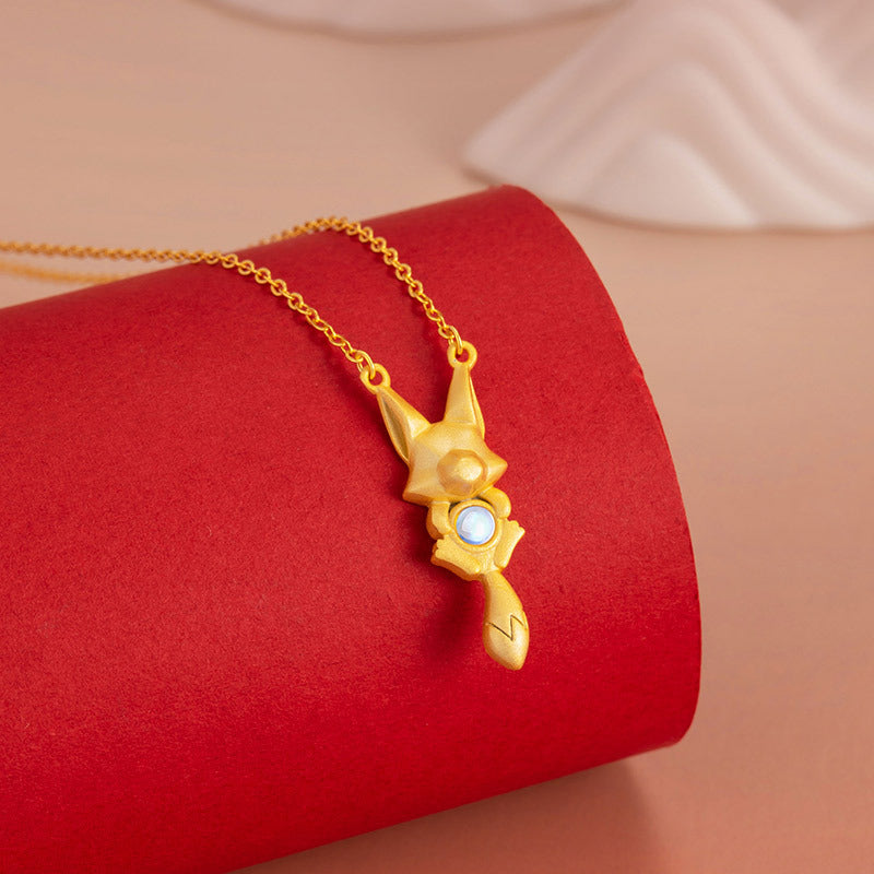 A Little Love-Fox Necklace