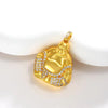 Laughing Buddha Lucky Pendant Necklace