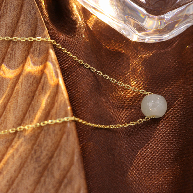 White Jade Pendant Necklace