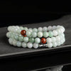 Mala Prayer Jade Beads Bracelet- Stress Relief