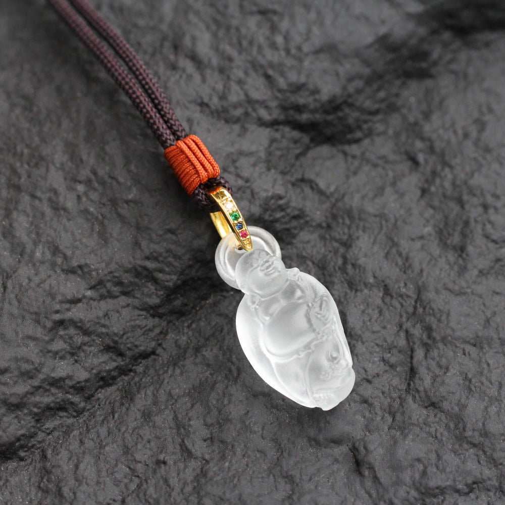 Maitreya Liuli Pendant-Joy，Contentment & Inner Abundance