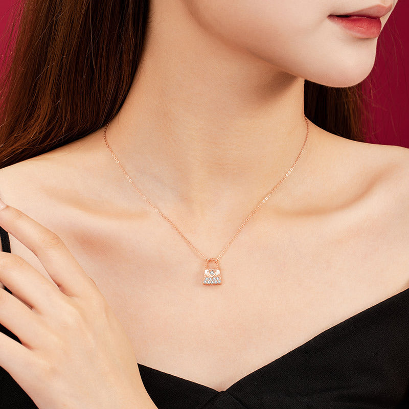 Heart Handbag Necklace-A Sincere Love