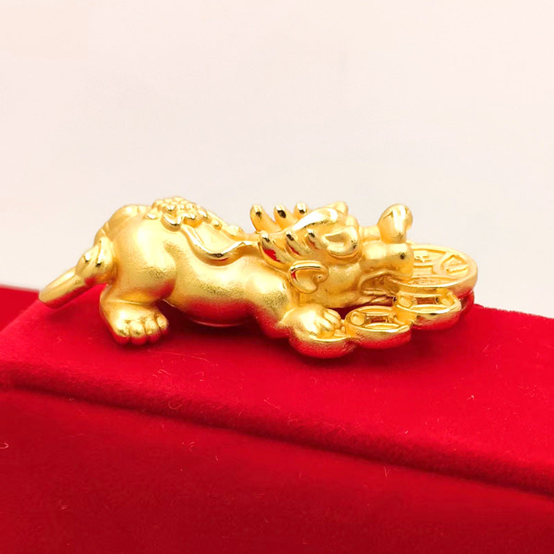 Fortune and Prosperity-Pixiu Coin Pendant