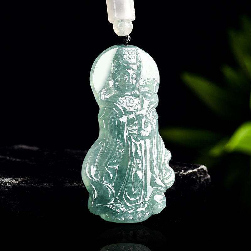 Mazu Goddess of the Sea Jade Pendnat-Peace, Protection & Blessings