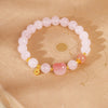Pink Crystal Pixiu Bracelet–Fortune, Love & Graceful Energy