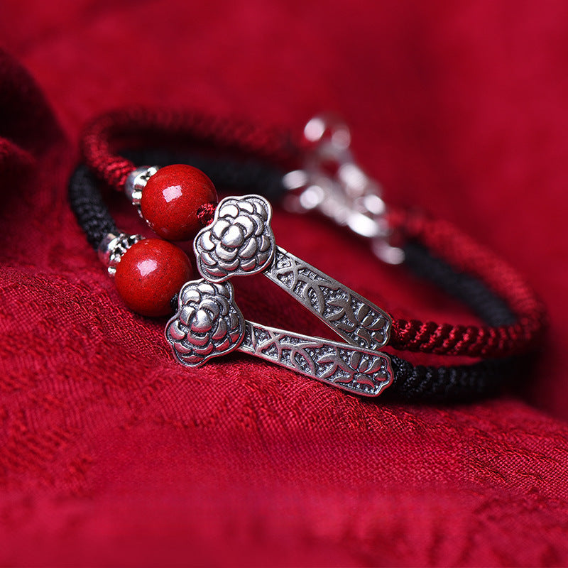 Ruyi-Knoten-Armband aus 925er Silber