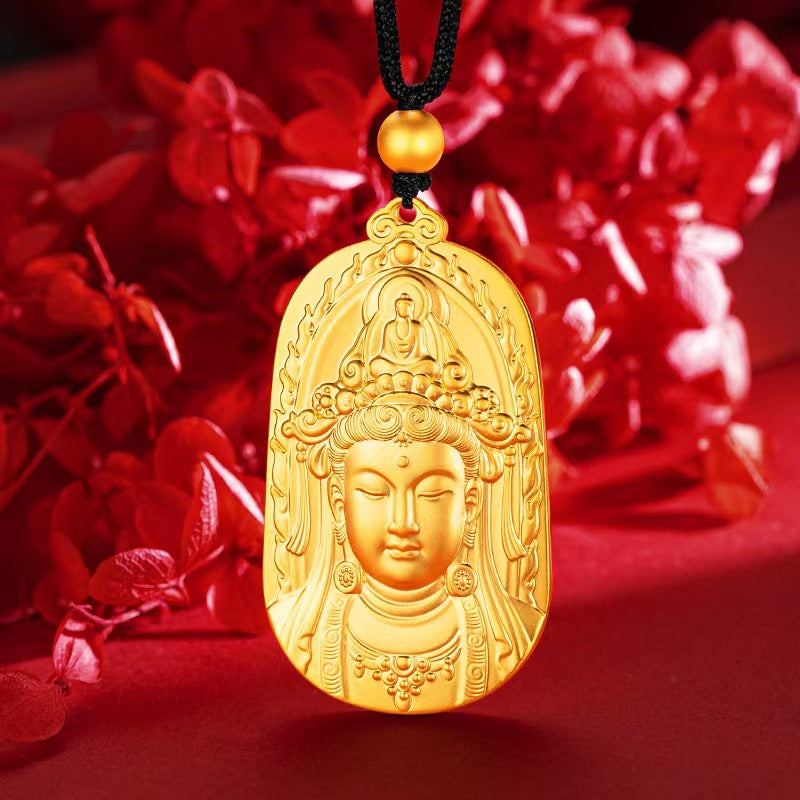 Gold Tara Buddha Pendant -Protection&Healing