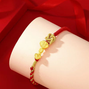 Ruyi Handmade Red String Bracelet-Protection and Safety