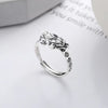 Wealth Coin Pixiu Handmade Carved Silver Ring-Attract Luck