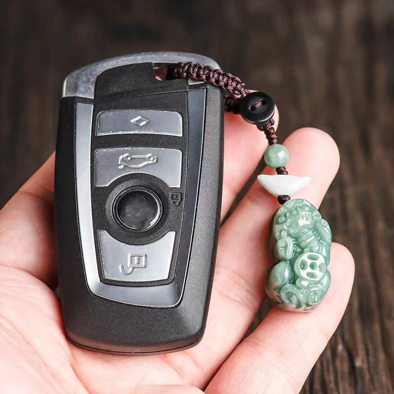 Jade Pixiu Phone Chain/Key Chain-Fengshui Protecion