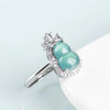 Fengshui Calabash Lucky Jade Ring