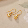 Lucky Calabash Earrings-Wealth and Prosperity