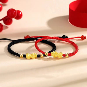 Wealth Pixiu Couple Bracelet-Protection and Peace