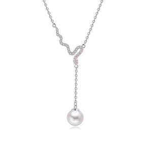 2025 Year Of Snake Pearl Necklace-Passion & Determination