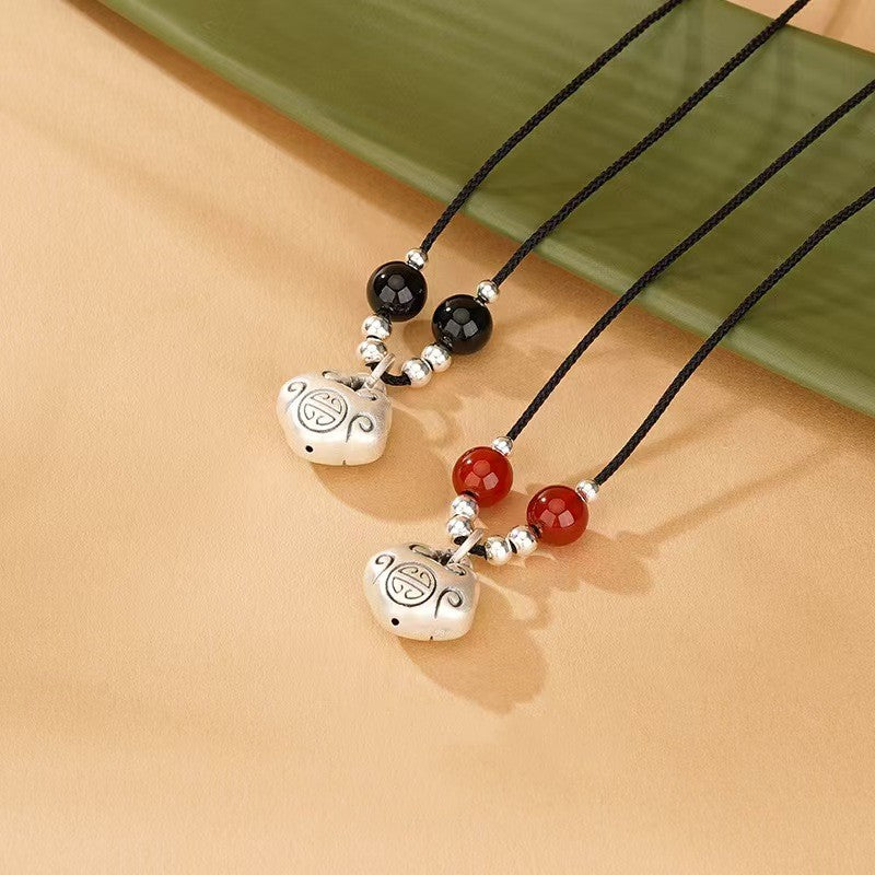 Peace Lock Silver Pendant -Peace and Harmony