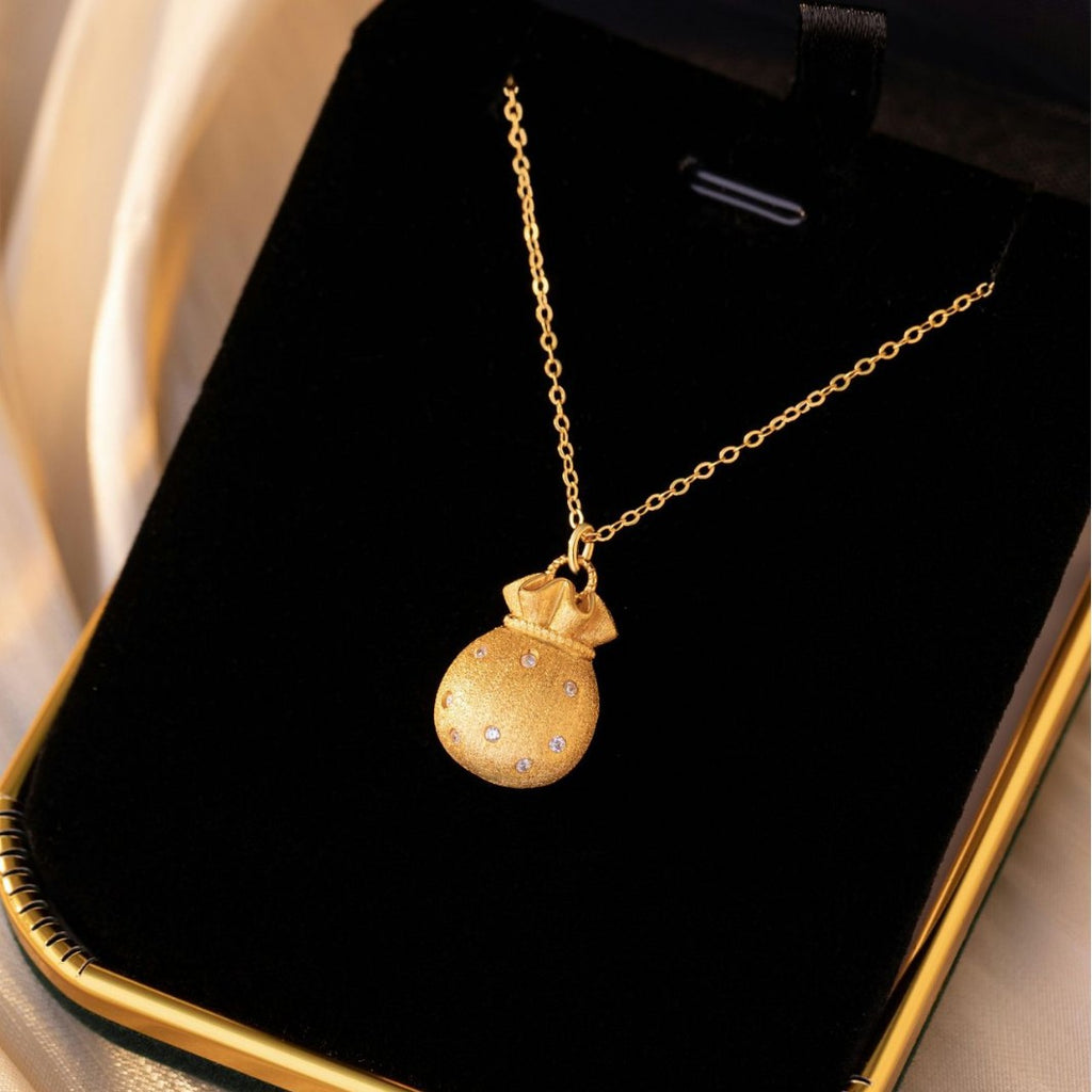 Blessings and Prosperity-Fortune Pouch Necklace