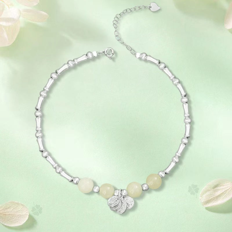 Wealth Coin Silver Bracelet-Good Fortune and Prosperity