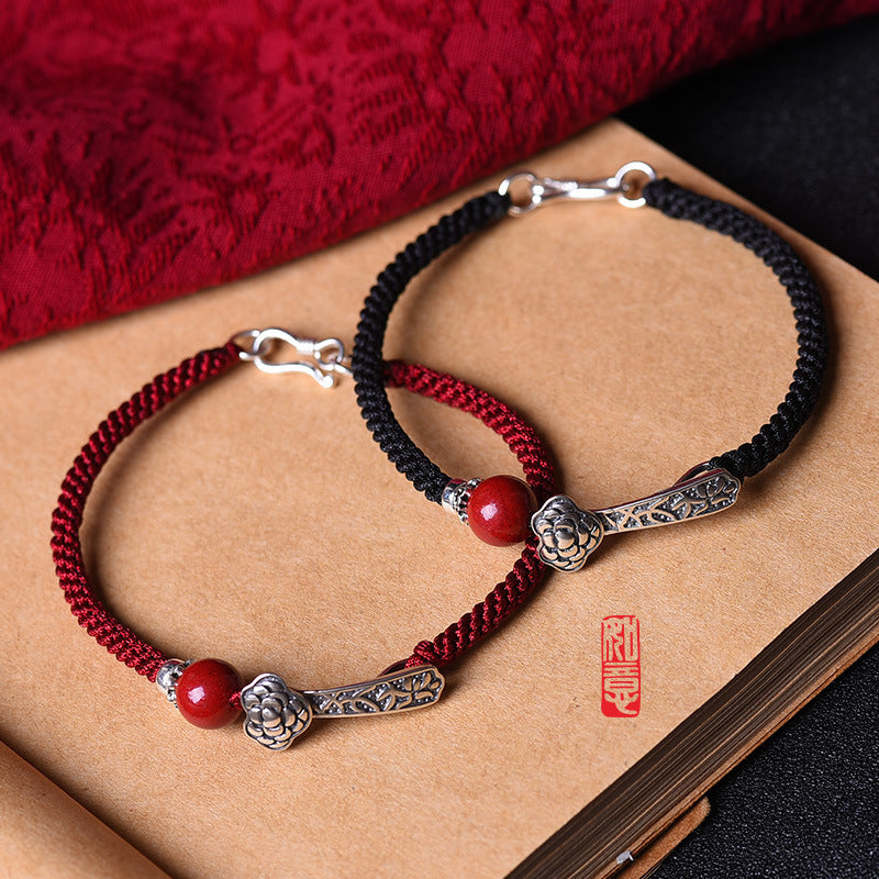 Ruyi-Knoten-Armband aus 925er Silber
