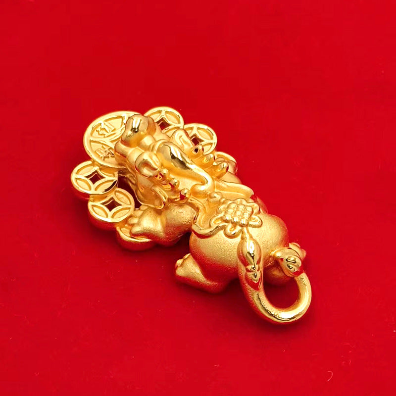 Fortune and Prosperity-Pixiu Coin Pendant