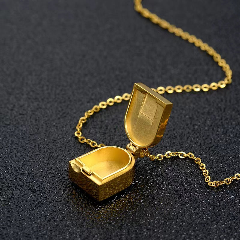 Zashi Lhamo Pendant- Drashi Lhamo Charm Buddhist Protector-Ghau Prayer Box