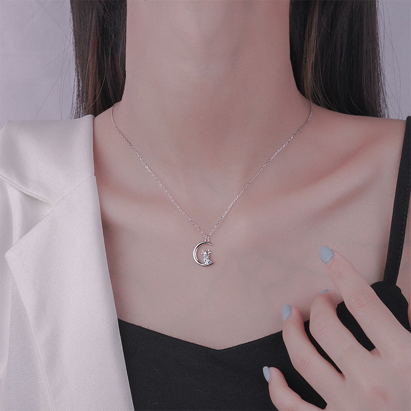 Celestial Ox Fine Silver Pendant Necklace-Quiet Resolve