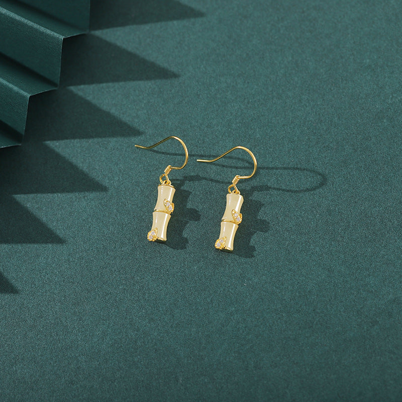 Stay True-Bamboo Drop Earrings