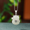 Lucky Fortune Waving Arm Cat Necklace-Maneki neko