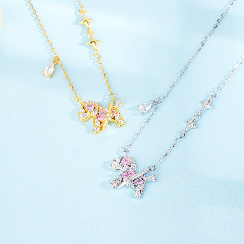 Starlight Pony Necklace – Shining Luck & New Beginnings for the Year of the Horse 2026