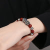 Cinnabar Bead Pixiu Bracelet–Wealth & Protection