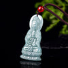 Serene Acceptance Jade Guanyin Pendant Necklace