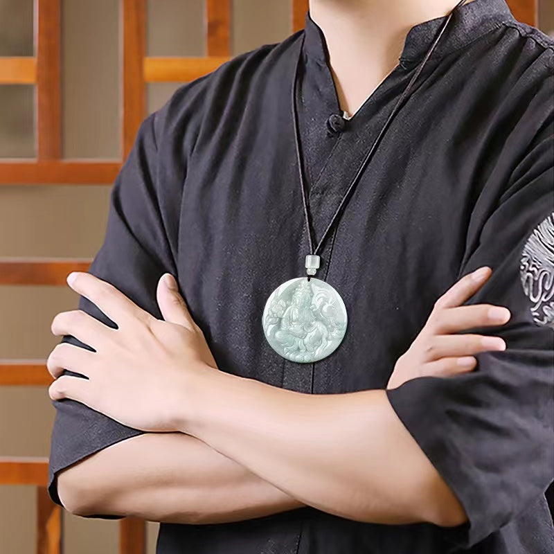 Guanyin Buddha Protection Pendant-Timeless Wisdom