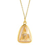 Gold Thai Buddha Amulet Phra khruang Necklace-Protection and Prosperity