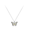 Enchanted Butterfly Silver Necklace -Transformation and Prosperity