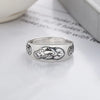 Wealth Pixiu Handmade Carved Silver Ring-Attract Luck