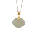 Ruyi Green Jade Necklace-Wish Fulfillment