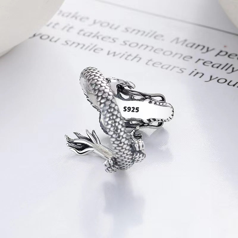 Legendary Dragon Silver Ring-2024 New Edition Adjustable
