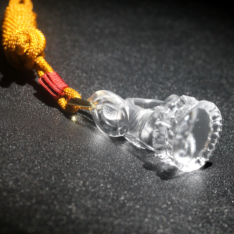 Sacred Shakyamuni Liuli Pendant for Peace & Alignment
