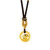 Twelve Gold Zodiac Peace-Guard Amulet Necklace Series
