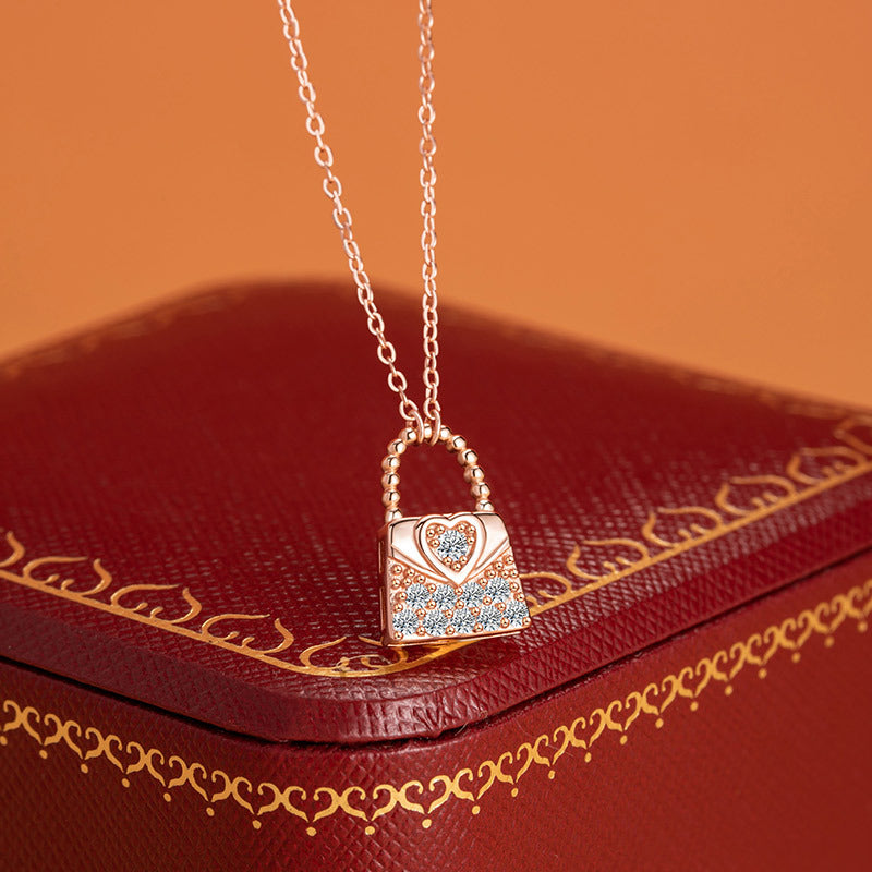 Heart Handbag Necklace-A Sincere Love